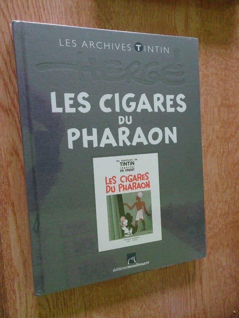 Les Archives Tintin en N&B - Les cigares du Pharaon, Neuf, Enlèvement ou Envoi, Une BD, Hergé