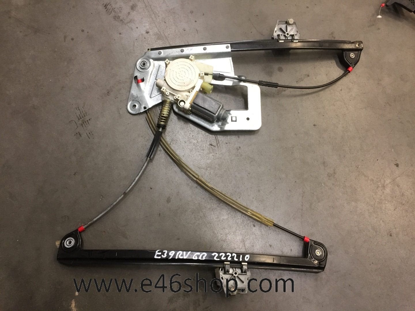 Raammotor compleet BMW 5 SERIE E39 RECHTS VOOR, Gebruikt, -, -, Ophalen of Verzenden