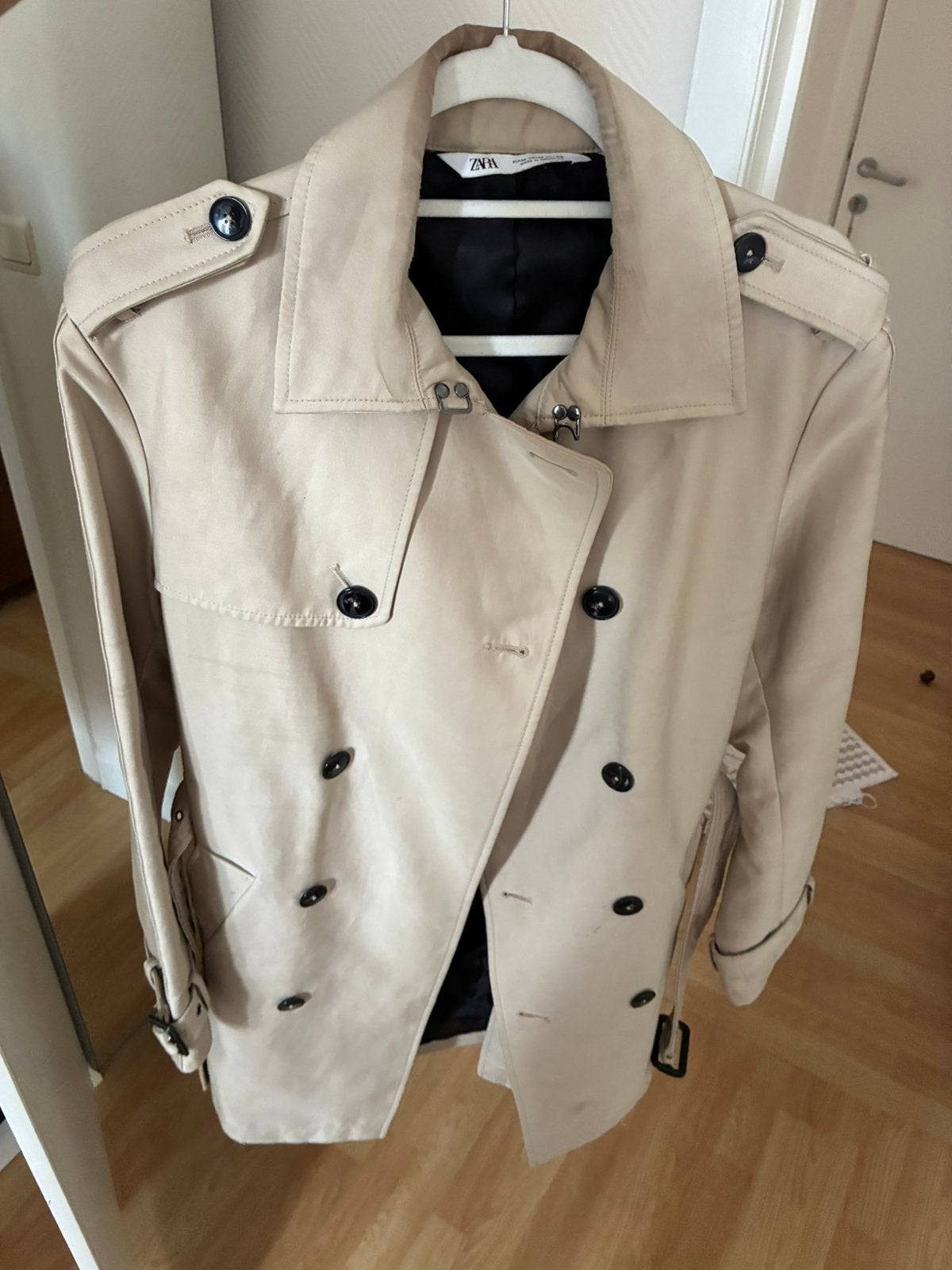 Zara jacket, Enlèvement ou Envoi, Porté, Taille 38/40 (M), Beige