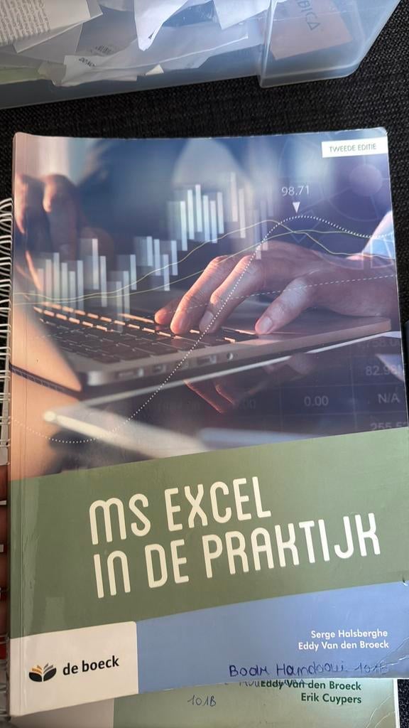 Ms excel in de praktijk, Boeken, Ophalen of Verzenden, Zo goed als nieuw