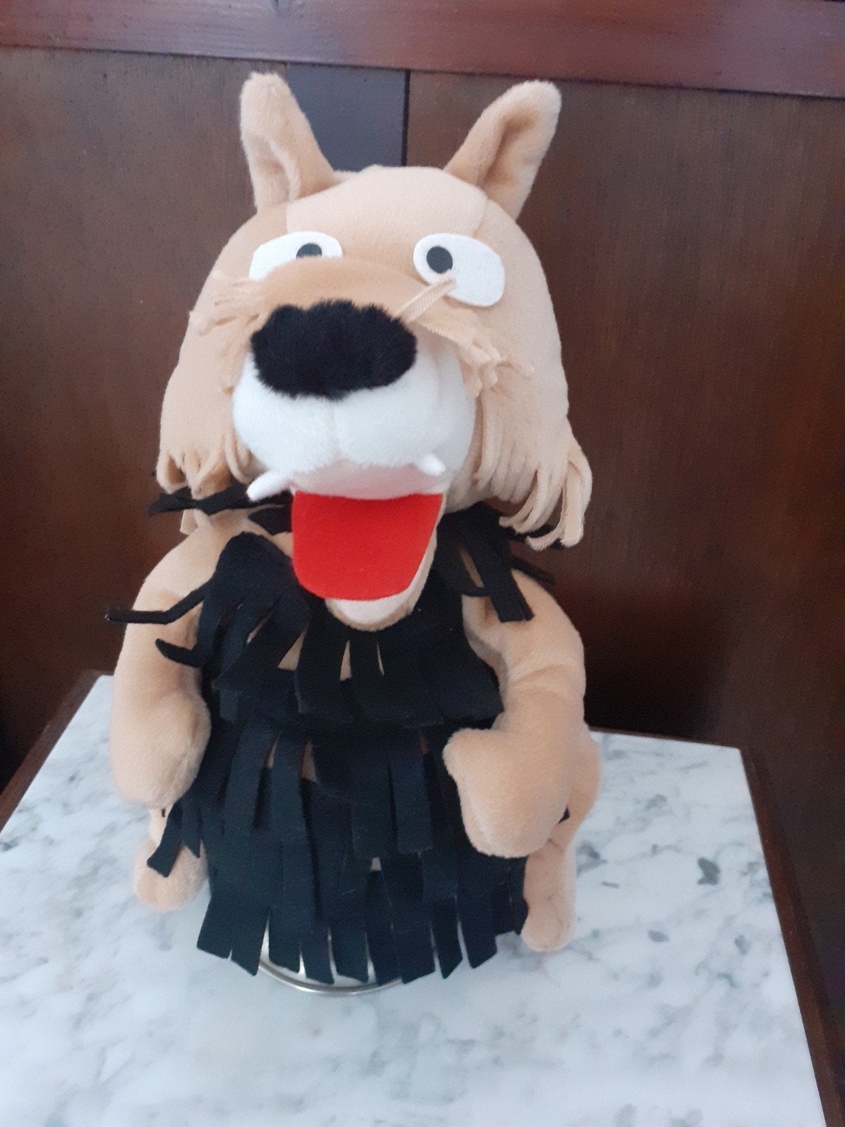 Bor de Wolf fabeltjeskrant handpop, Collections, Poupées, Enlèvement ou Envoi