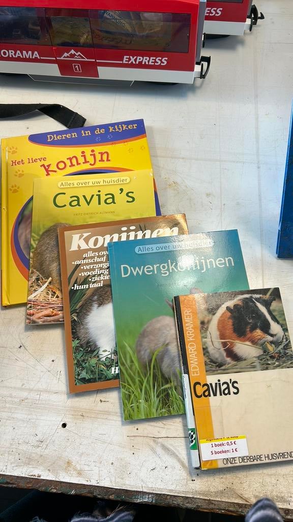 Boekjes over konijnen en cavia’s, Enlèvement, Comme neuf