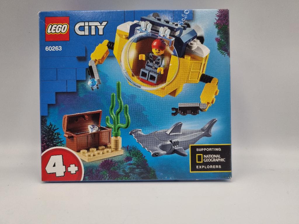 Lego City 60263 Ocean Mini-Submarine, Ophalen, City, Lego, Nieuw