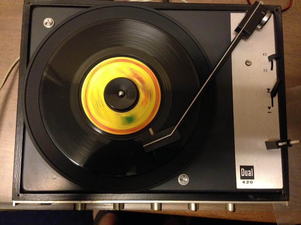 Vintage Platenspeler Dual, Automatisch, Ophalen of Verzenden, Zo goed als nieuw, Platenspeler