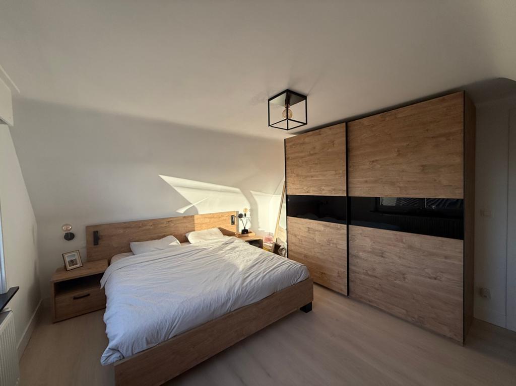 Slaapkamer, Huis en Inrichting, Slaapkamer | Complete slaapkamers, Ophalen, Zo goed als nieuw, Tweepersoons, Landelijk