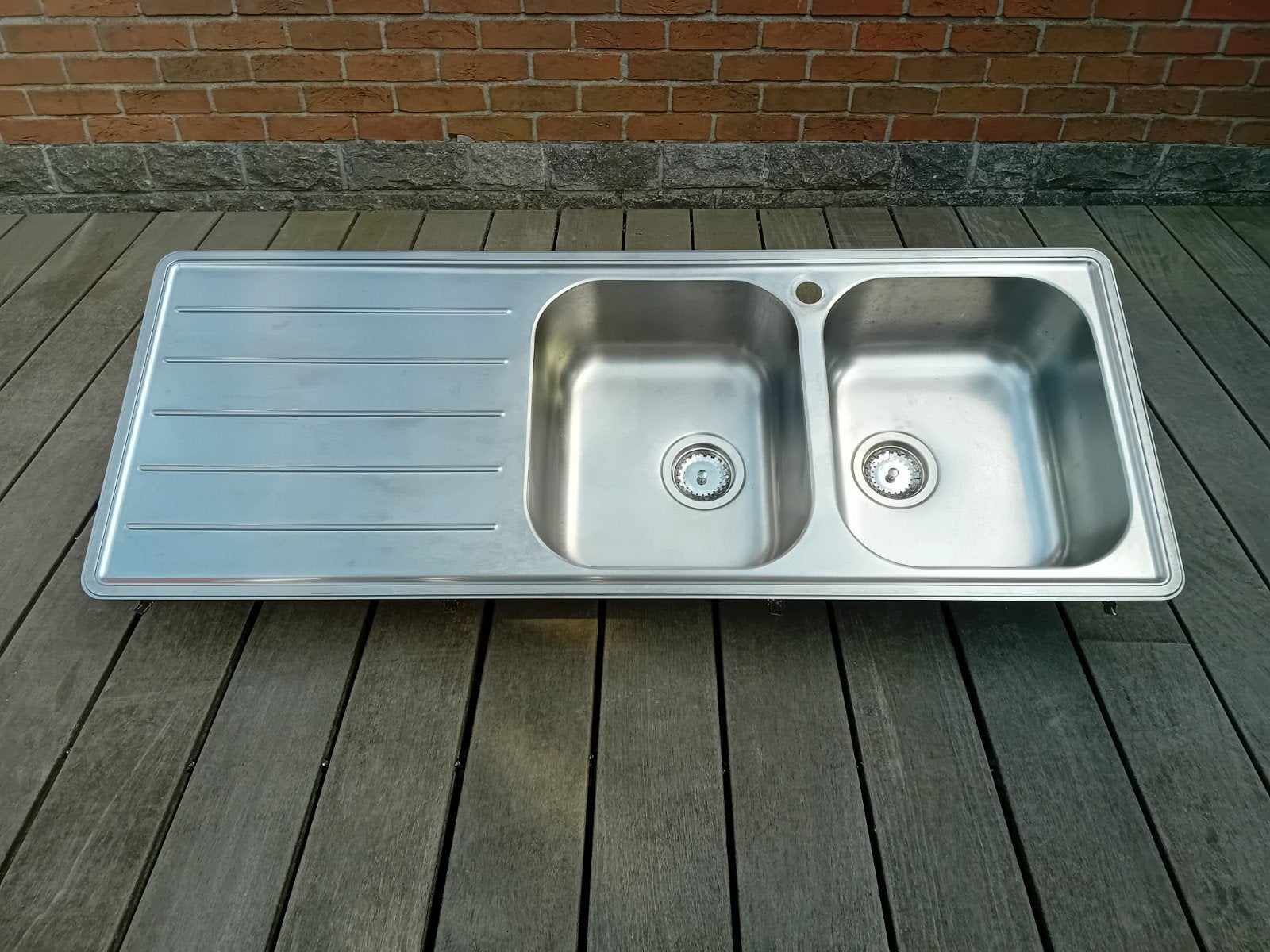 Evier inox pour cuisine, Maison & Meubles, Cuisine | Éléments de cuisine, Enlèvement, Comme neuf