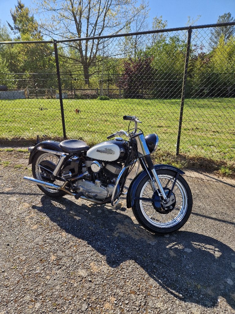 Harley kh 900 1956, Motoren, 2 cilinders, 900 cc, Particulier, Toermotor