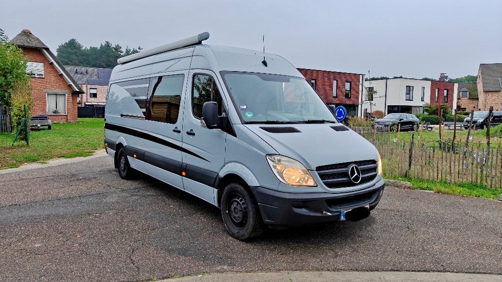 2007 Mercedes sprinter 315 Campervan of motorsport bus., Caravans en Kamperen, Mercedes-Benz, Tot en met 3, Particulier, Mercedes
