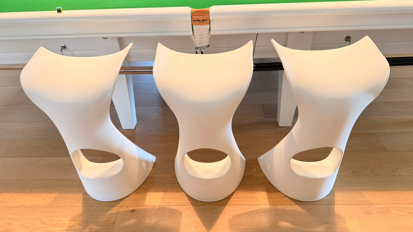 3 tabourets de bar Slide Design Italia, Comme neuf, Synthétique, Enlèvement, 60 à 90 cm