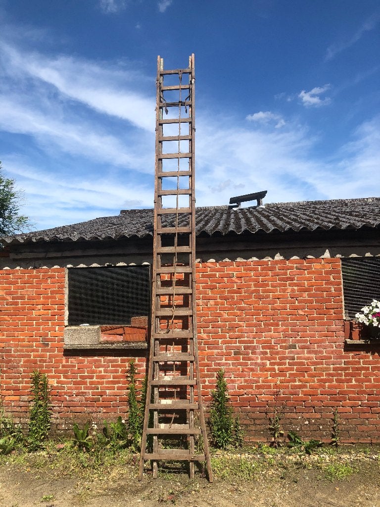 ladder, Ophalen, Gebruikt, Ladder