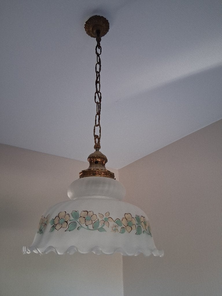 Art deco hanglamp, Antiek en Kunst, Ophalen