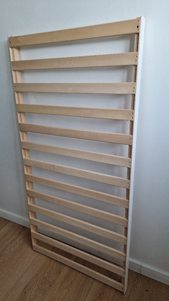Lattenbodem babybed 60x120, Kinderen en Baby's, Kinderkamer | Bedden, Ophalen, Zo goed als nieuw, Lattenbodem, Minder dan 140 cm