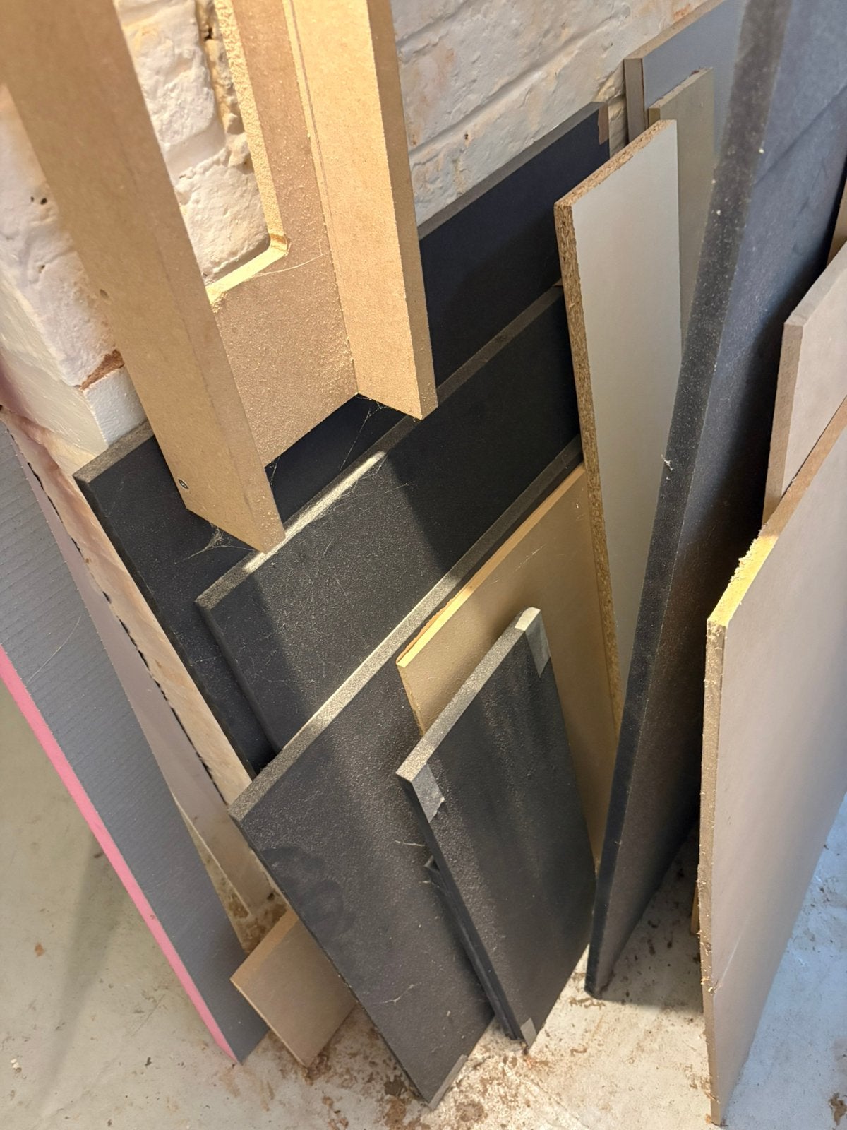 MDF-afval, Doe-het-zelf en Bouw, Ophalen, Zo goed als nieuw, Hout, Minder dan 20 mm