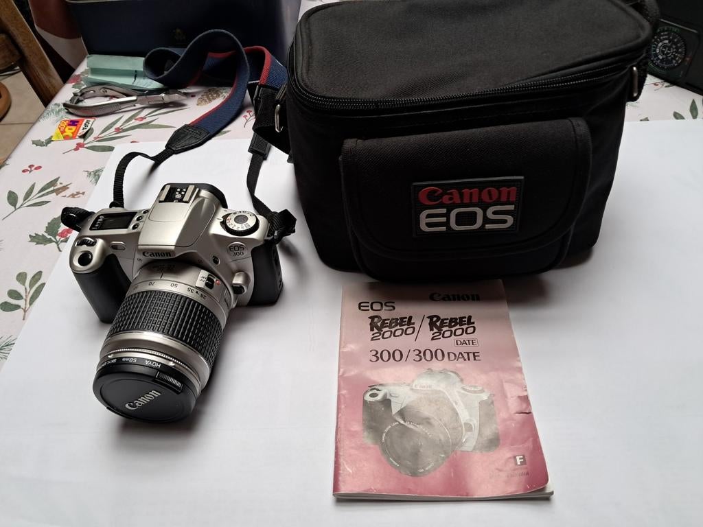 Reflex EOS-filmcamera, Audio, Tv en Foto, Fotocamera's Analoog, Ophalen, Gebruikt, Spiegelreflex, Canon