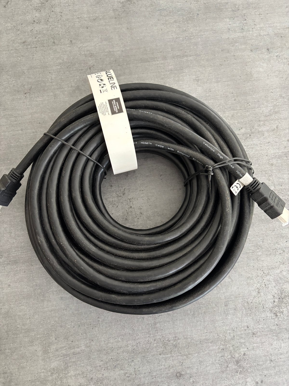 20m high speed HDMI kabel met ethernet, Audio, Tv en Foto, Audiokabels en Televisiekabels, Ophalen, Nieuw
