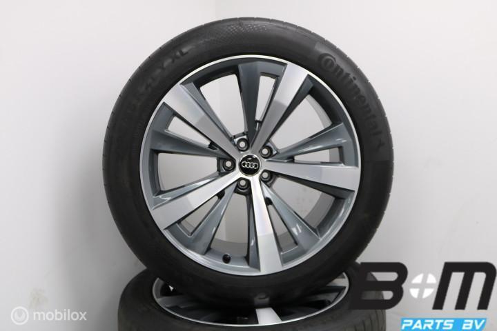 ORIGINEEL! 21 inch S-Line velgen Audi Q8! 4M8601025AA, Auto-onderdelen, Banden en Velgen, Gebruikt, 285 mm, Banden en Velgen, 21 inch
