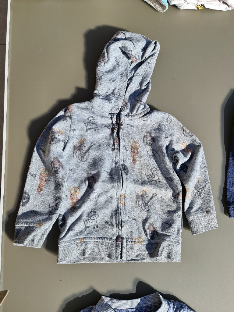 trui met rits en kap, hoody 86, Kinderen en Baby's, Ophalen, Zo goed als nieuw