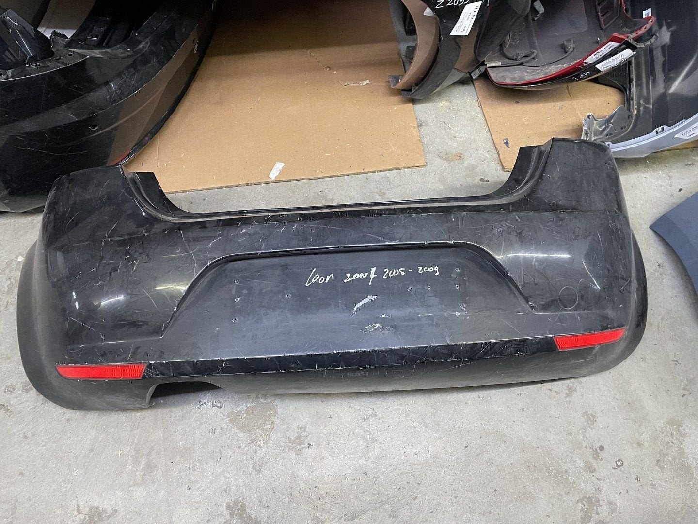 Seat Leon 5f achterbumper, Gebruikt, -, -, Ophalen of Verzenden