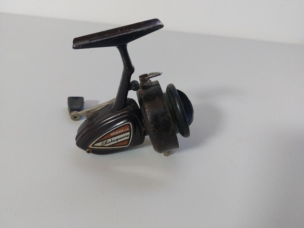 Vintage Shakespeare 2002HK vismolen / spinning reel, Antiek en Kunst, Curiosa en Brocante, Ophalen
