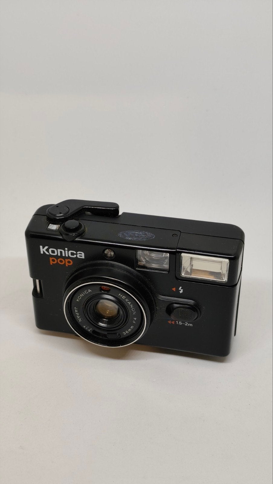 Konica Pop (Black) – 35mm point & shoot camera, Enlèvement ou Envoi, Konica