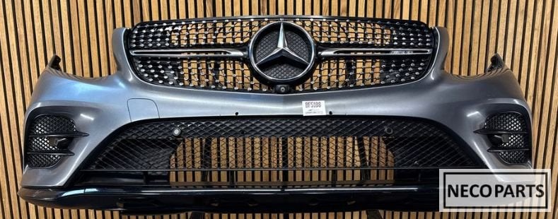 MERCEDES GLC COUPÉ C253 VOORBUMPER COMPLEET ORIGINEEL!!!, Gebruikt, -, Voor, Ophalen of Verzenden