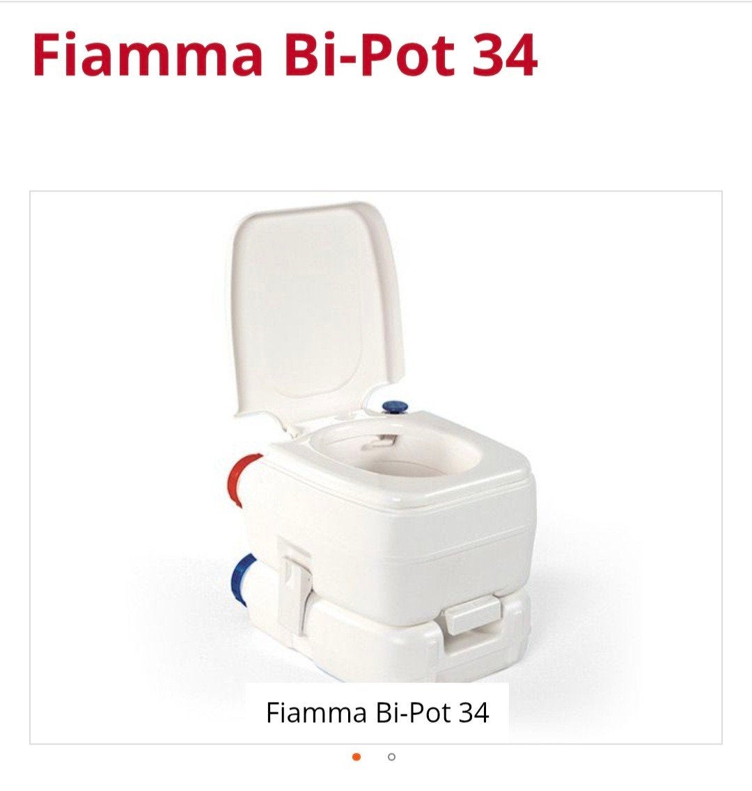 Chemisch toilet Fiamma bi pot 34., Caravans en Kamperen, Kampeeraccessoires, Ophalen, Zo goed als nieuw