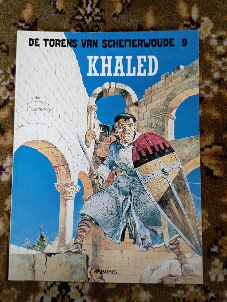 331) de torens van schemerwoude 9 Khaled, Boeken, Eén stripboek, Ophalen of Verzenden, Zo goed als nieuw