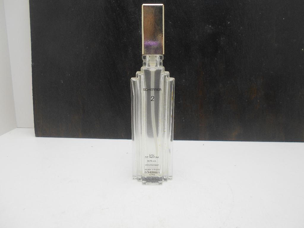 ancien flacon eau de parfum Sherrer 2, Enlèvement ou Envoi, Utilisé, Bouteille de parfum
