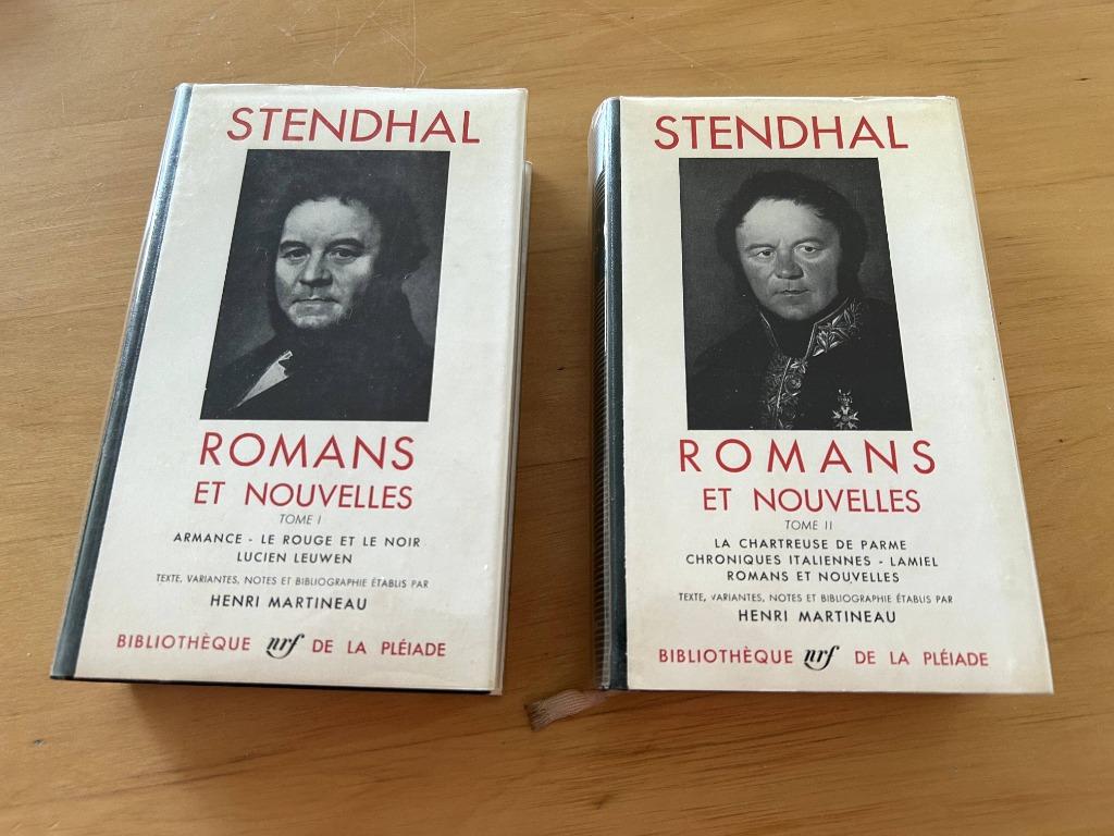 La Pléiade - Stendhal - 2 delen, Boeken, Europa overig, Stendhal, Ophalen of Verzenden, Zo goed als nieuw
