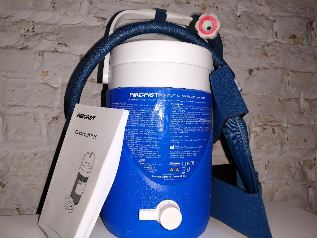 Manchette Aircast Cryo - Genou + Refroidisseur, Enlèvement, Comme neuf