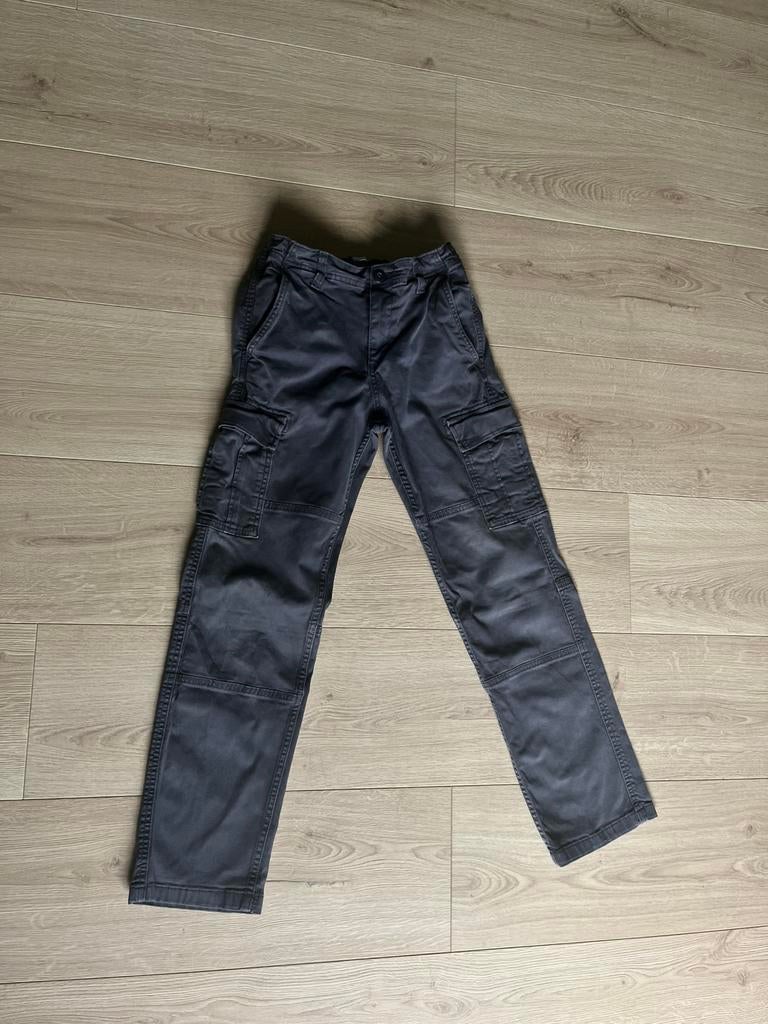 Grijze broek Jack & jones maat 12 jaar, Broek, Gebruikt, Ophalen of Verzenden, Jongen