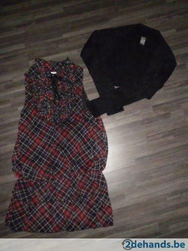 Prachtige set Mini mignon /Zara mt 128/8A!!!!, Gebruikt, Meisje, Jurk of Rok