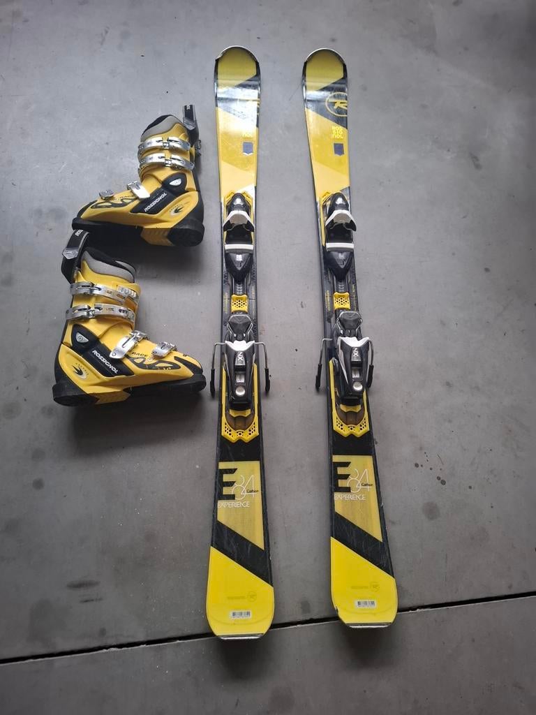 Ski s met skibotten Rosignol, Sport en Fitness, Skiën en Langlaufen, Ophalen, Ski, Rossignol
