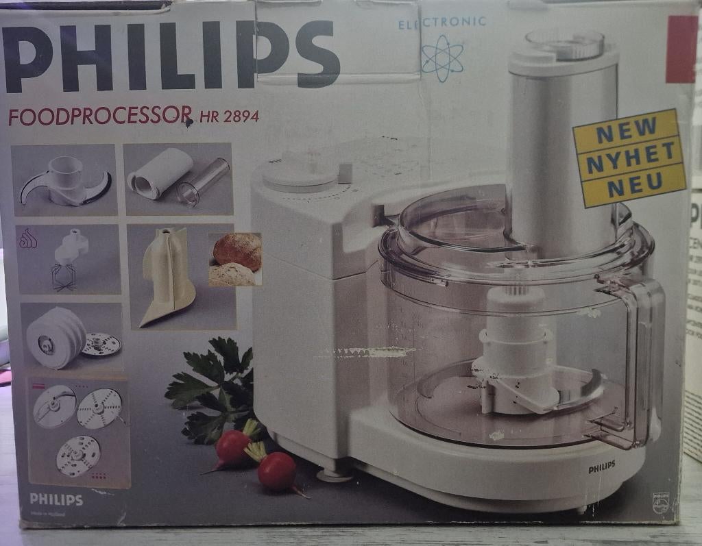 Robot de cuisine Philips, Electroménager, 1 à 2 litres, Enlèvement, Comme neuf, 3 vitesses ou plus