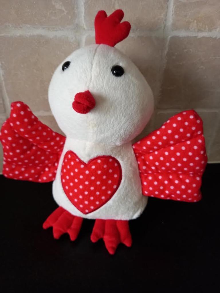 knuffel kip is 23 cm, Enlèvement ou Envoi, Comme neuf