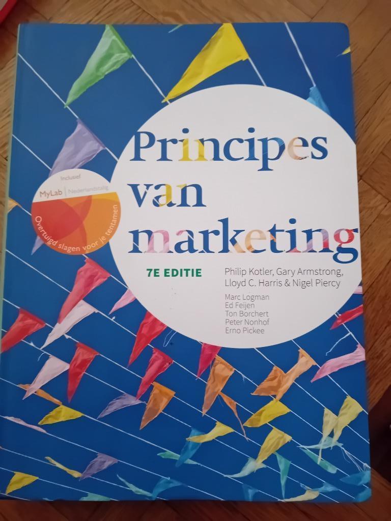 Boek principes van marketing, Boeken, Ophalen of Verzenden, Economie en Marketing