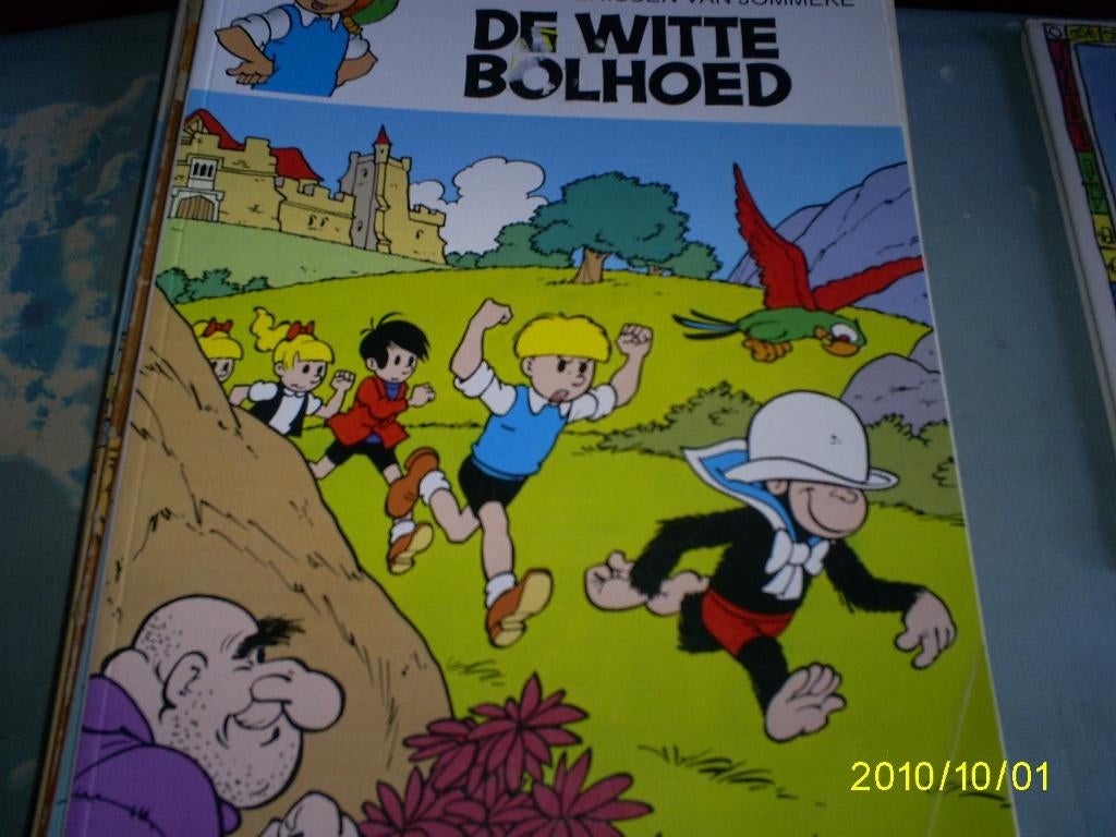 Jommeke witte cover strips deel 2, Boeken, Meerdere stripboeken, Ophalen of Verzenden, Gelezen, Jef Nys; Philippe Delzenne