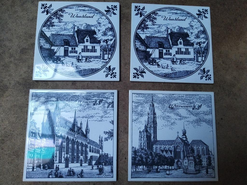 4 oude tegels, Ophalen of Verzenden, Nieuw
