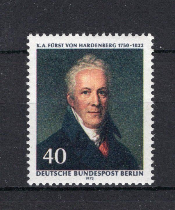 DUITSLAND BERLIN Yt. 406 MH 1972, Ophalen of Verzenden, BRD, Postfris