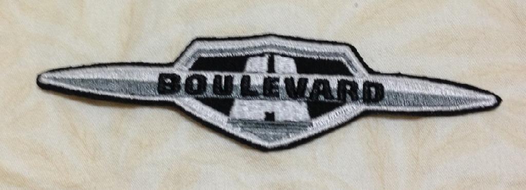 Patch Suzuki Boulevard - 124 x 33 mm, Motoren, Ophalen of Verzenden, Nieuw