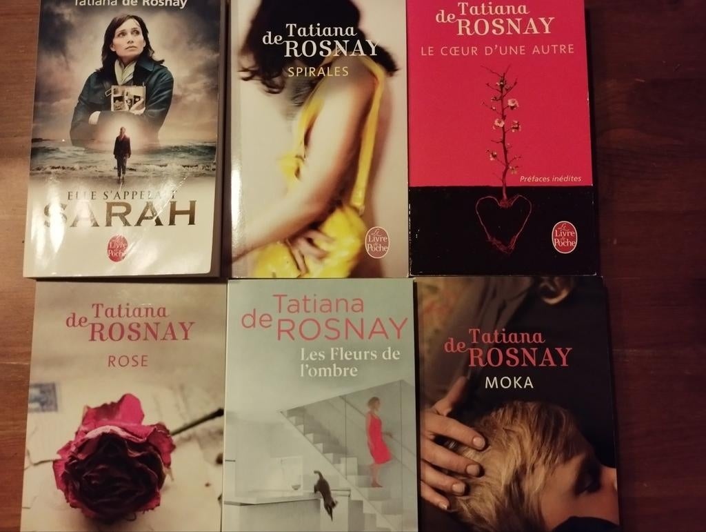 Lot de 6 Tatiana de Rosnay, Livres, Romans, Enlèvement ou Envoi