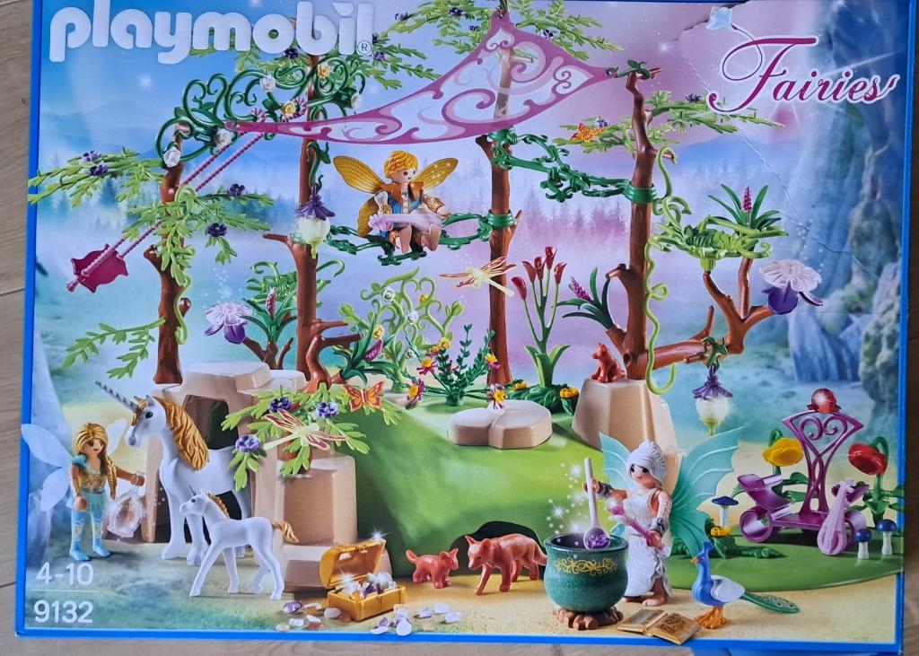 Playmobil fairies 9132 (met doos en handleiding), Ophalen, Gebruikt, Complete set