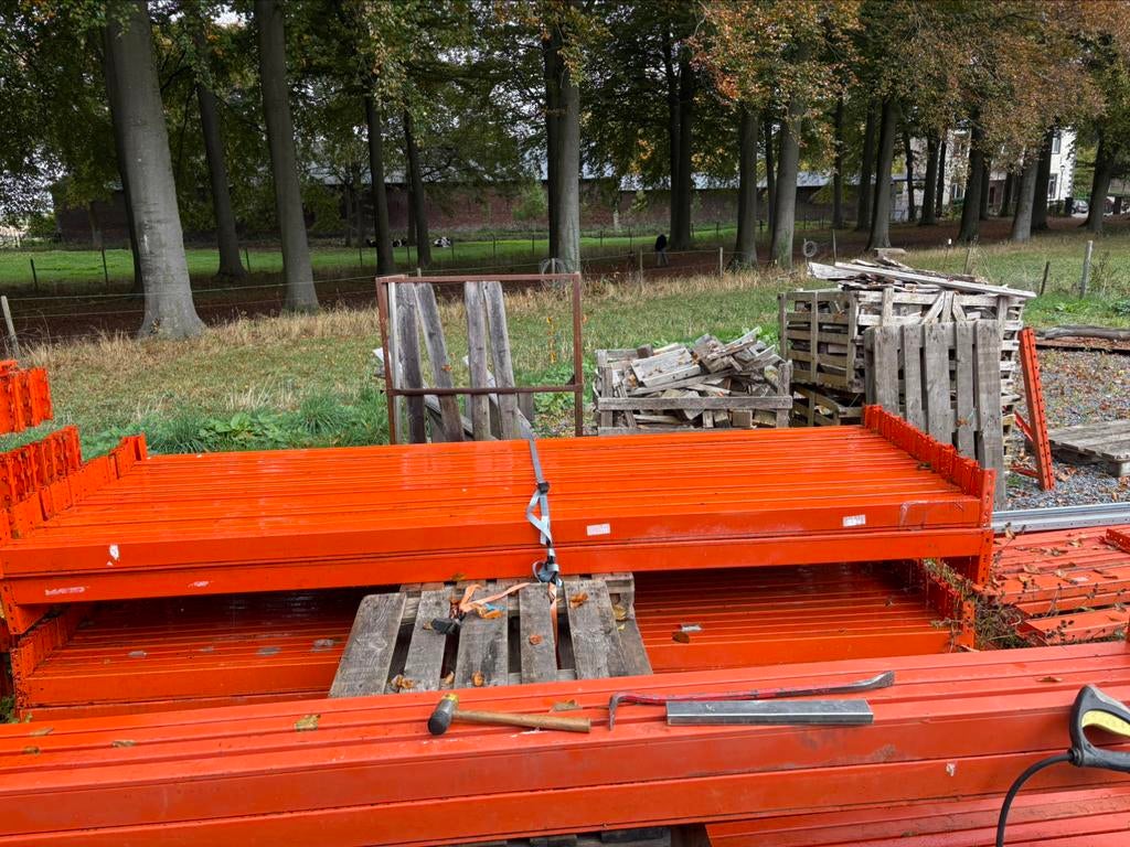 Lisses de rack a palettes redirack, Enlèvement