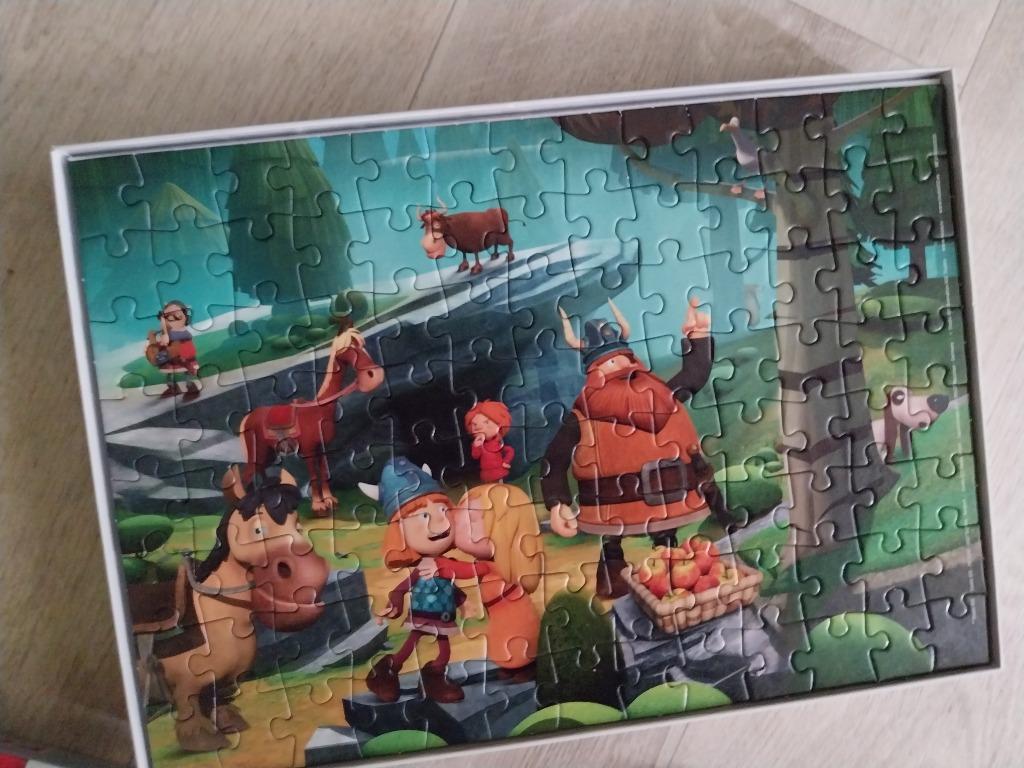 Puzzel wickie, Enlèvement ou Envoi, Plus de 50 pièces, Comme neuf, 4 à 6 ans