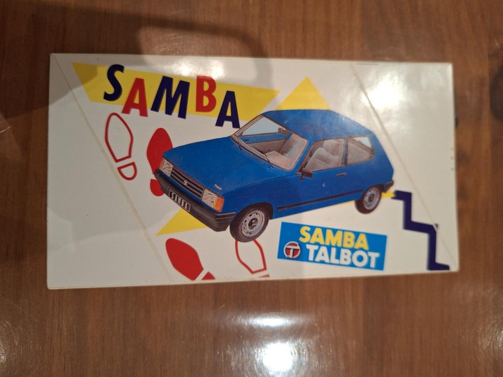 Vintage sticker Samba Talbot, Enlèvement ou Envoi, Comme neuf, Voiture ou Moto