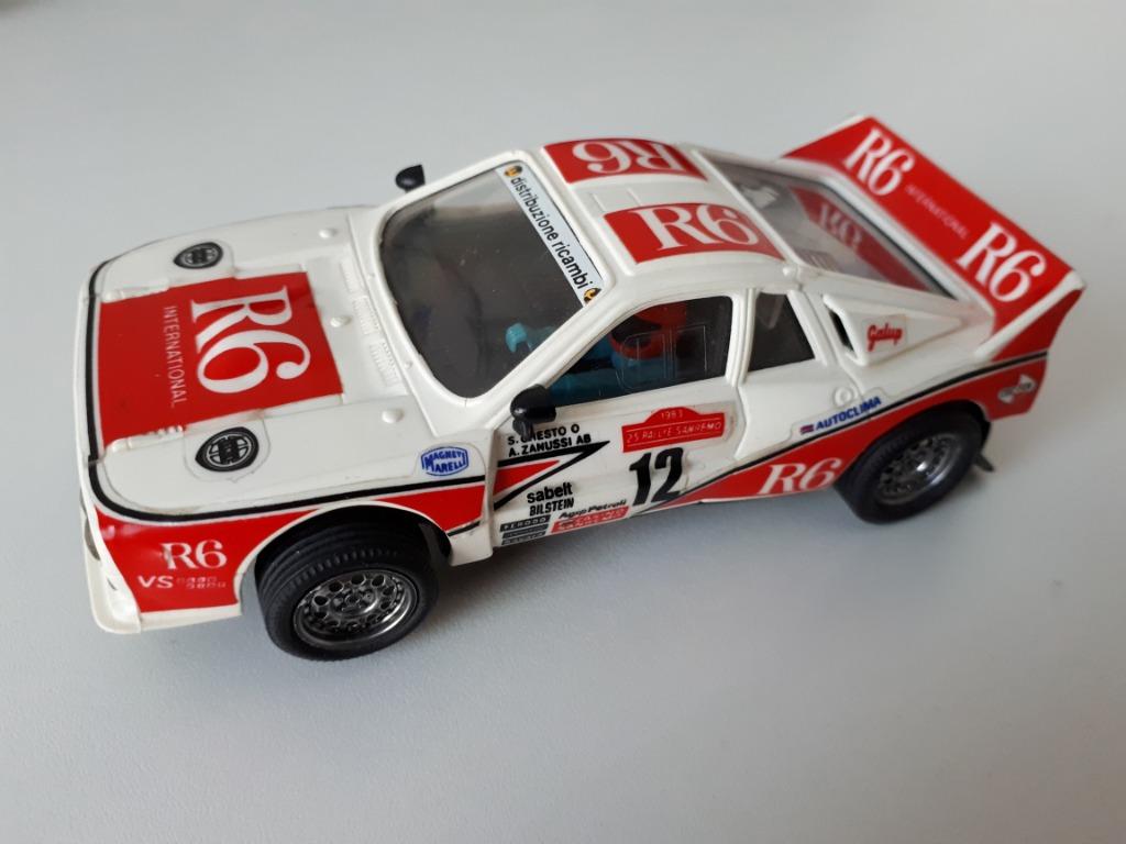 Scalextric Espagne 8317 Lancia 037 R6 - San Remo 1983, Hobby & Loisirs créatifs, Voitures miniatures | 1:32, Comme neuf, Voiture