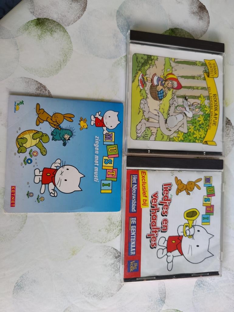 Musti - liedjes en verhaaltjes 3 CD's, Ophalen of Verzenden, Gebruikt