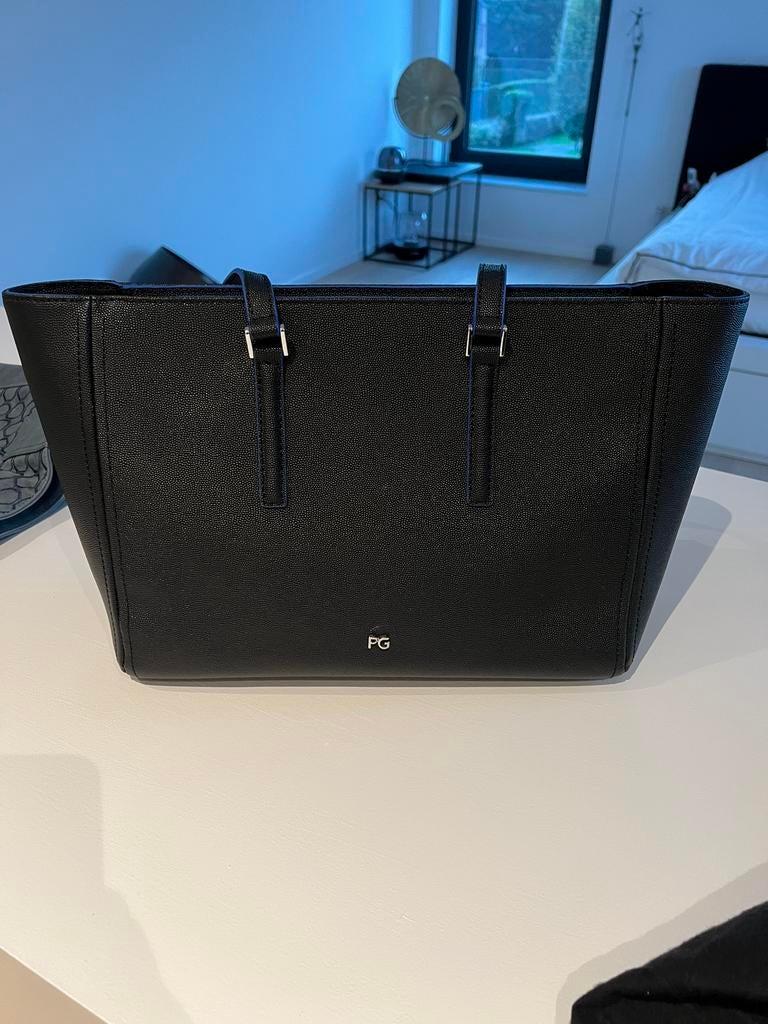 Sac en cuir noir Purificación García neuf, Neuf, Noir