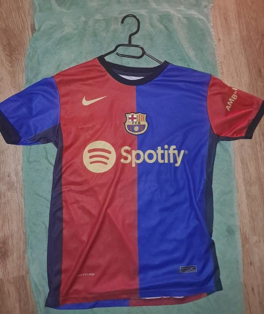 FC Barcelona 2024‑25 shirt — maat L, nieuwstaat, Maat 52/54 (L), Nike, Nieuw, Voetbal