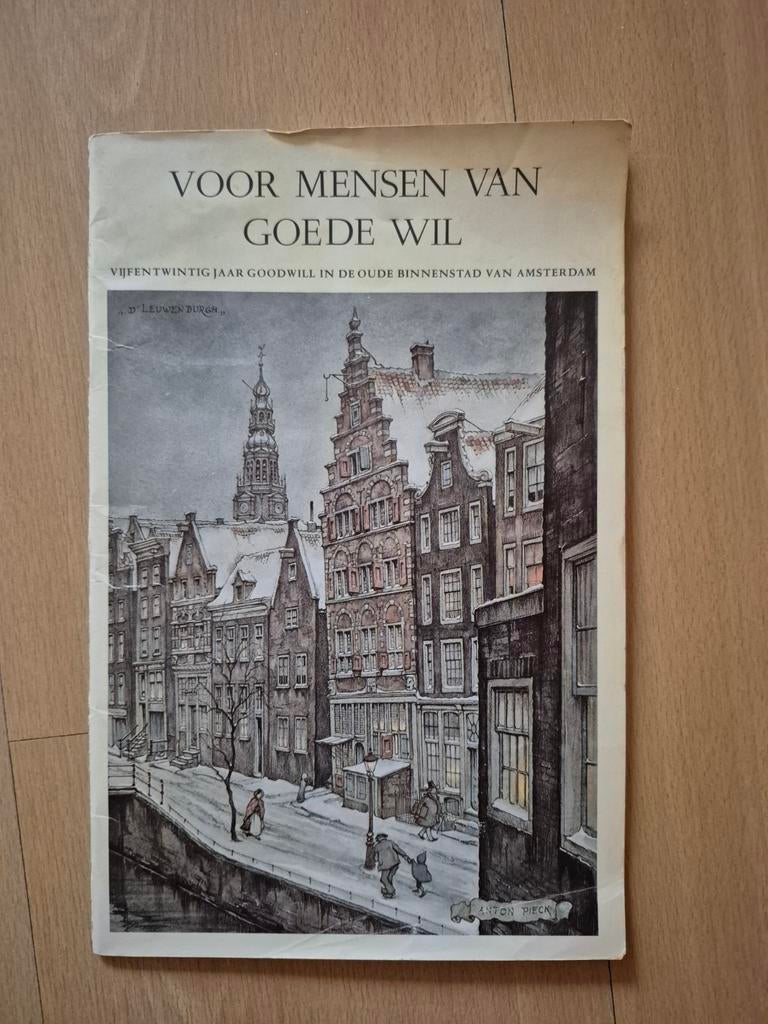 Anton Pieck Voor mensen van goede wil, Enlèvement ou Envoi